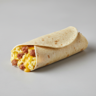 Burrito: Egg, Sausage & Cheese Burrito: Egg, Sausage & Cheese