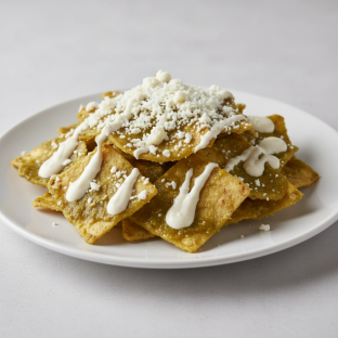 Chilaquiles Verdes Chilaquiles Verdes