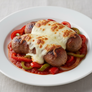 Italian Sausage Parmigiana