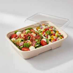 BLT Salad with Israeli Salad