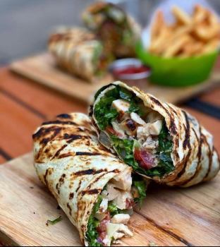 Chicken Caprese Wrap