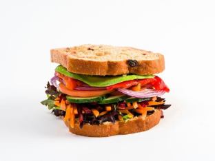 Avocado Veggie Sandwich
