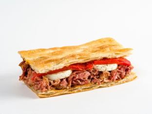 Prosciutto Mozzarella Sandwich