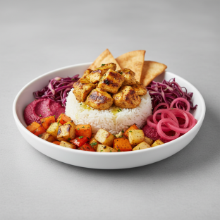 Moroccan Chicken Bowl Moroccan Chicken Bowl