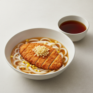 Udon with Chicken Katsu