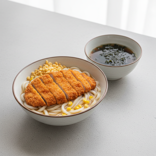 Udon with Pork Katsu