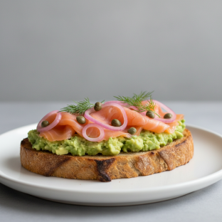 Smoked Salmon Toast