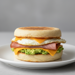 Jumbo Egg Muffin Sandwich