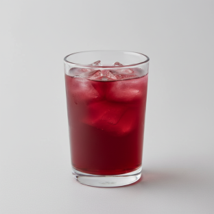Hibiscus Pomegranate Iced Tea