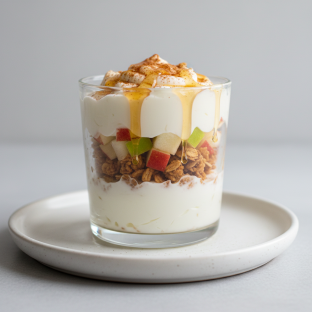 Apple Pie Greek Yogurt Parfait