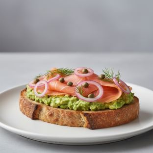 Smoked Salmon Toast