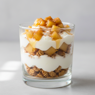 Apple Pie Greek Yogurt Parfait