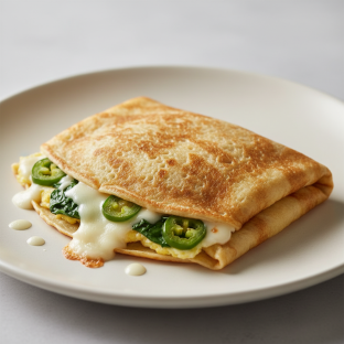 Jalapeno Popper Crepe