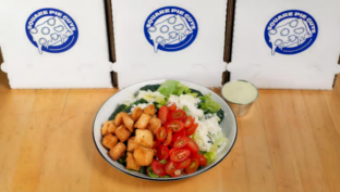 Kale Caesar Salad With Chicken