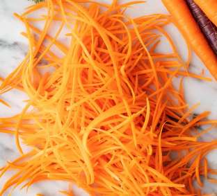 Shredded Carrots