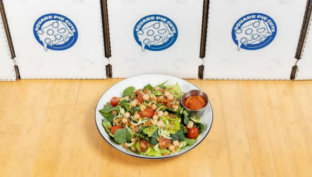 Chilled Bowl Salad With Chicken