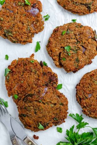 Lentil and Vegetable Patties