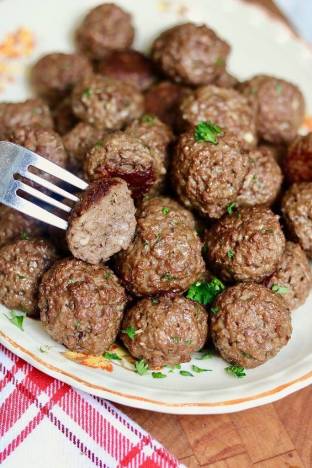 Side - Impossible Homemade "Meatballs"