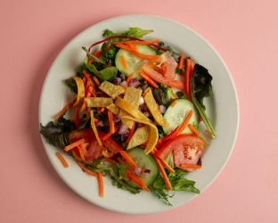 House Salad with Impossible Meat