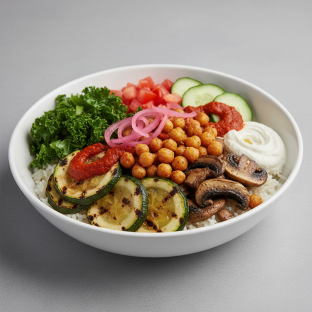 Veggie Mediterranean Bowl Veggie Mediterranean Bowl