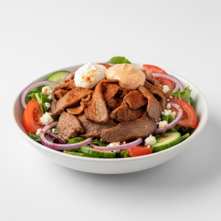 Beef/Lamb Gyro Salad Bowl Beef/Lamb Gyro Salad Bowl