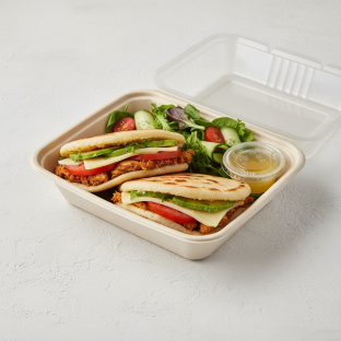 Arepa Catira With Salad Boxed Meal