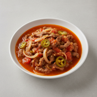 Bistec a La Mexicana