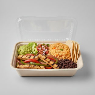 Tofu Fajitas Boxed Meal (vegan)