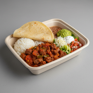 Bistec a La Mexicana Boxed Meal