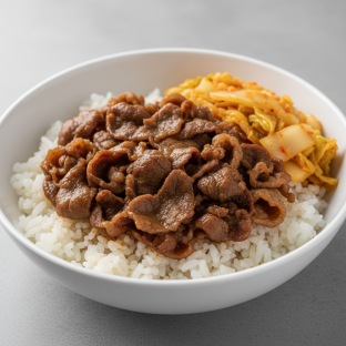 Kimchi Beef Don