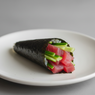 Tuna Cucumber Handroll Tuna Cucumber Handroll