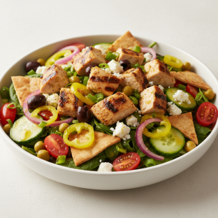 Chopped Salad with Chicken