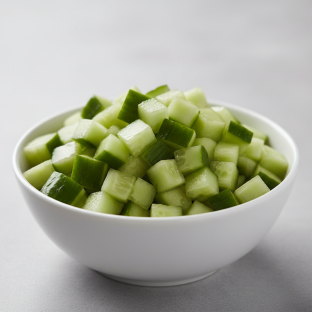 Diced Cucumbers Diced Cucumbers