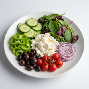 Deconstructed Greek Salad Deconstructed Greek Salad