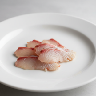 Red Snapper (tail) Sashimi Red Snapper (tail) Sashimi