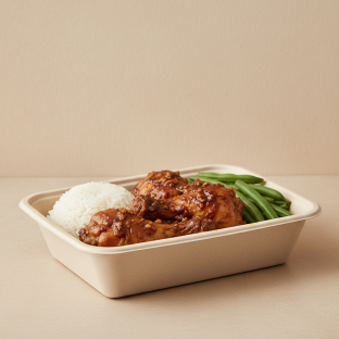 Chicken Adobo Meal