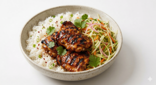 BBQ Chicken Inasal Rice Bowl