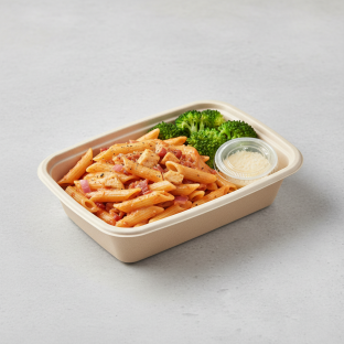 Gluten-Free Penne a la Vodka with Grilled Chicken Boxed Meal Gluten-Free Penne a la Vodka with Grilled Chicken Boxed Meal