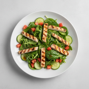 House Salad with Grilled Chicken House Salad with Grilled Chicken