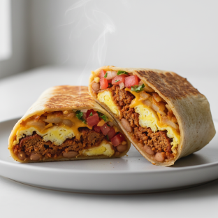 Chorizo Breakfast Burrito