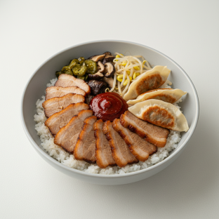 Deluxe Pork Rice Bowl Deluxe Pork Rice Bowl