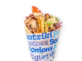 Chicken Souvlaki Pita Boxed Meal