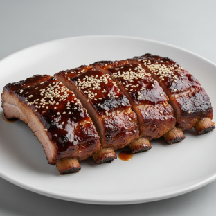 BBQ Charred Pork Ribs BBQ Charred Pork Ribs