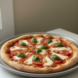 Vegan Classic Margherita Pizza