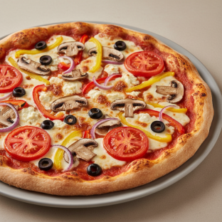 Gluten-free & Vegan Vegetarian Pizza