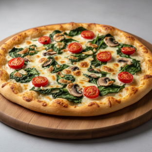 Gluten-free & Vegan Garden Pizza