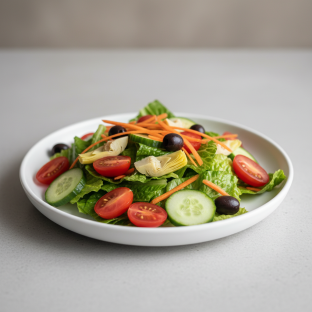 Vegan Greek Feta Salad