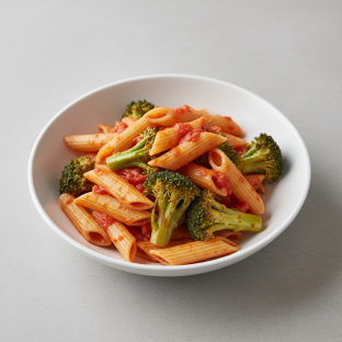 Penne With Arrabiata and Broccoli