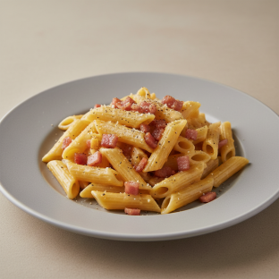 Penne With Carbonara