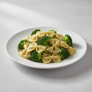 Bow Tie With Pesto and Broccoli